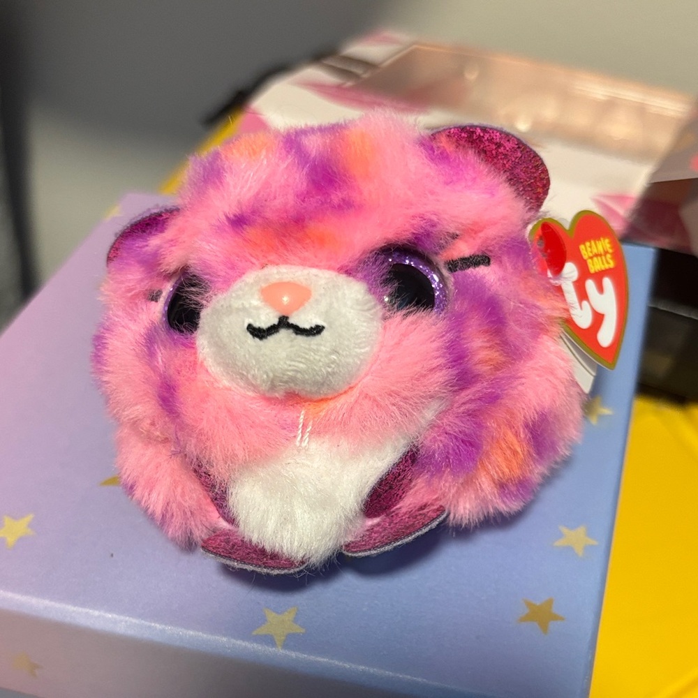 Ty Plush Toy in Pink and Purple